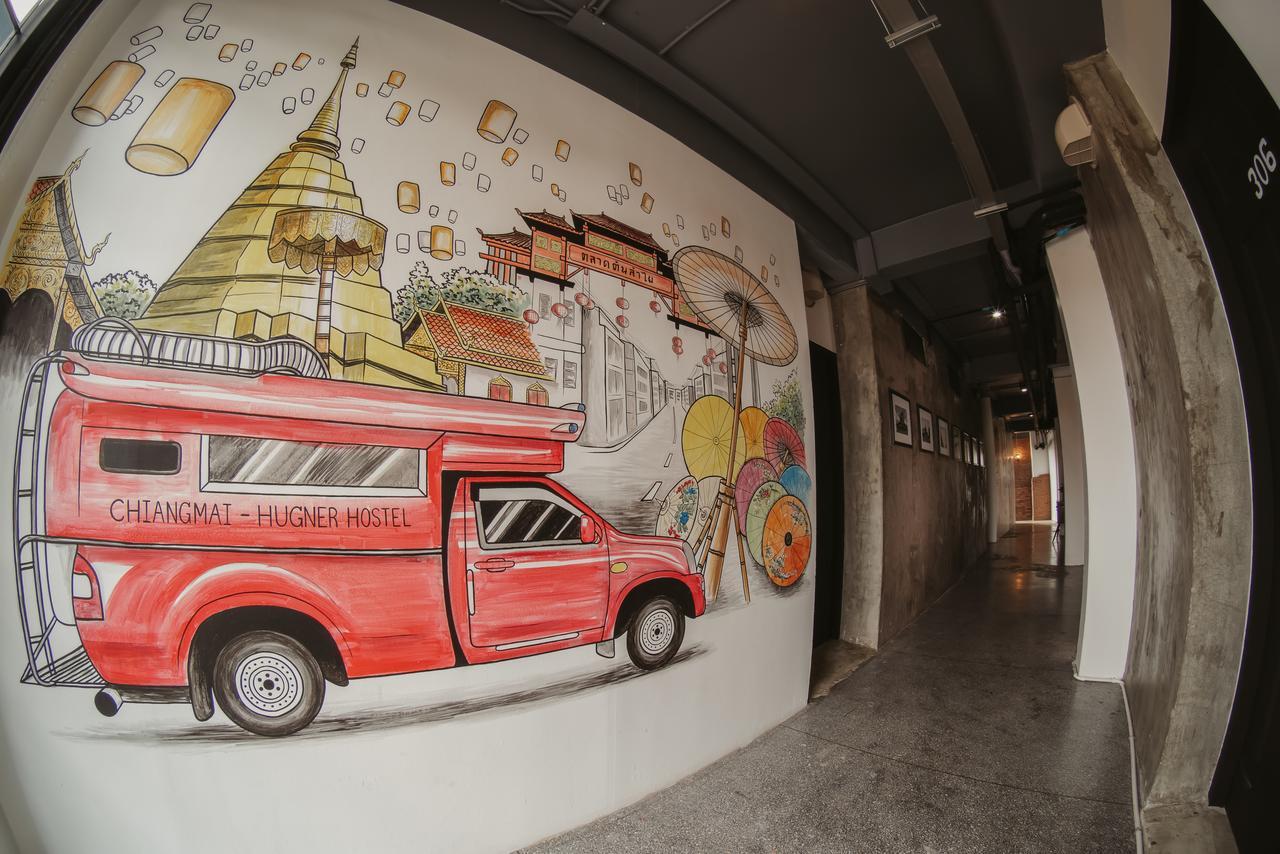 Hugnur Hostel And Coffee Chiang Mai Dış mekan fotoğraf